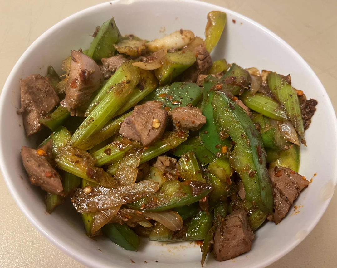 爆炒腰花