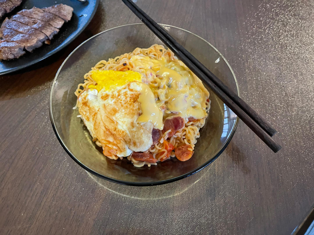 秒杀路边摊✨好吃到没朋友‼️懒人炒方便面🍜