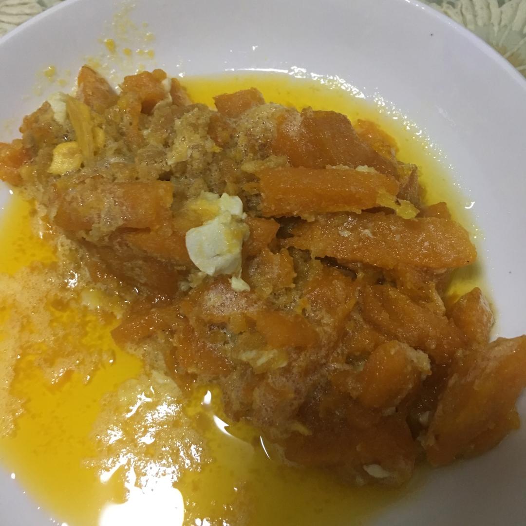 蛋黄焗南瓜