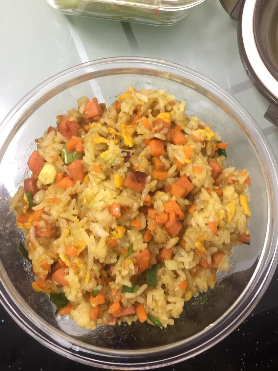 超好吃的咖喱炒饭