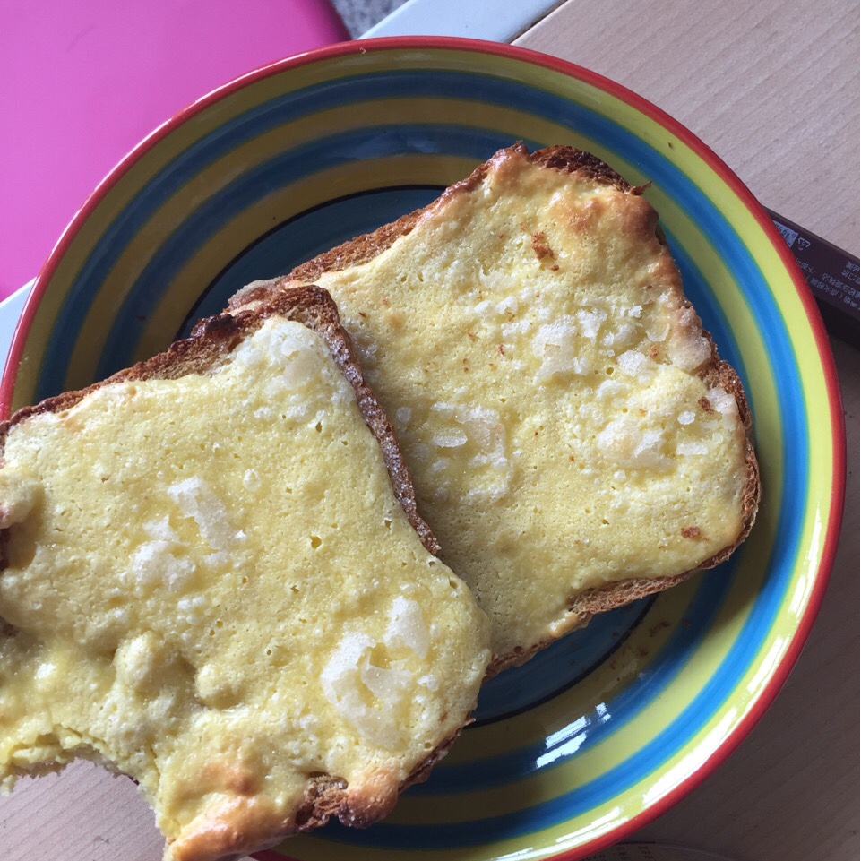 乳酪厚片（消耗吐司，奶油奶酪）