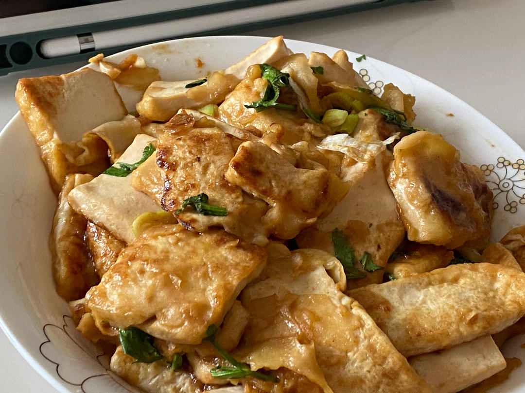 无敌好吃的香煎豆腐