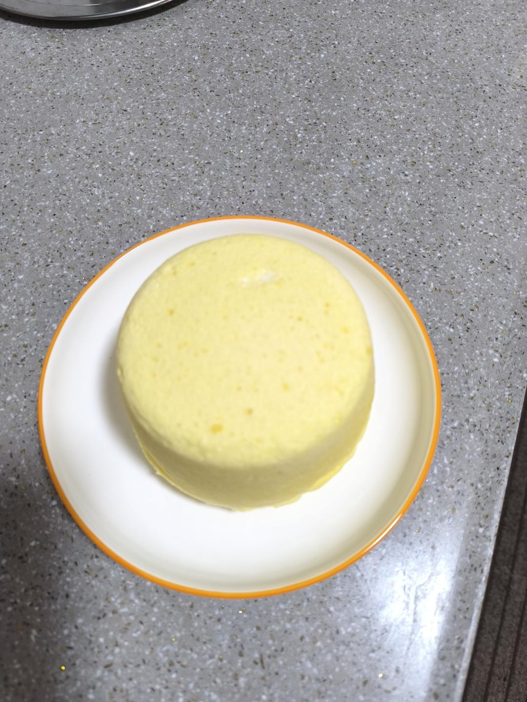 蒸酸奶蛋糕（无油无烤箱