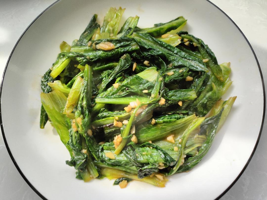 蒜蓉油麦菜（蚝油）