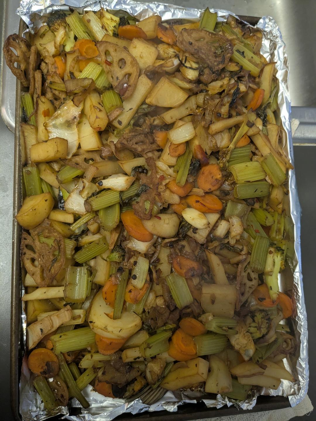 烤箱版青椒豆豉烤鱼