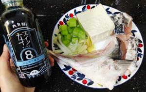 豆腐焖黑鱼的做法 步骤1
