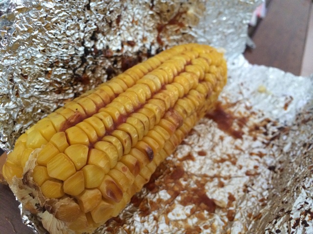 私房烤玉米