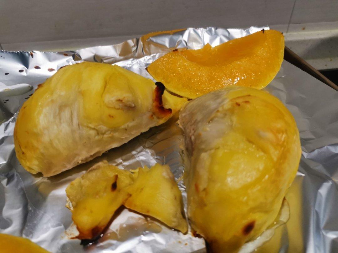 痛经克星烤榴莲