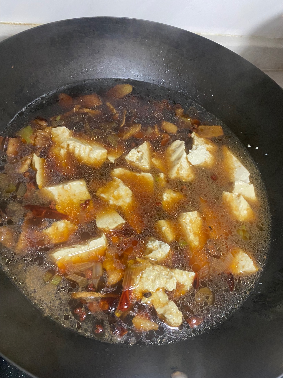 猪肉白菜炖豆腐的做法 步骤5