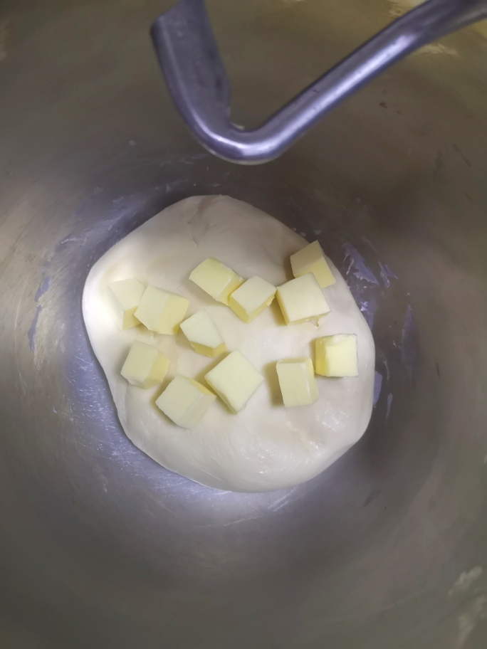 简单好吃的乳酪奶油面包～孙小美的手作的做法 步骤3