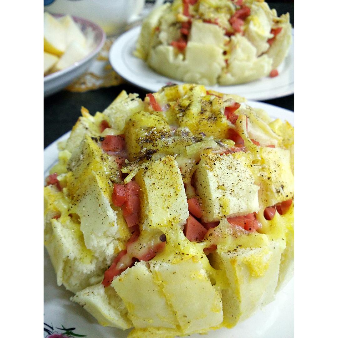 起司烤馒头