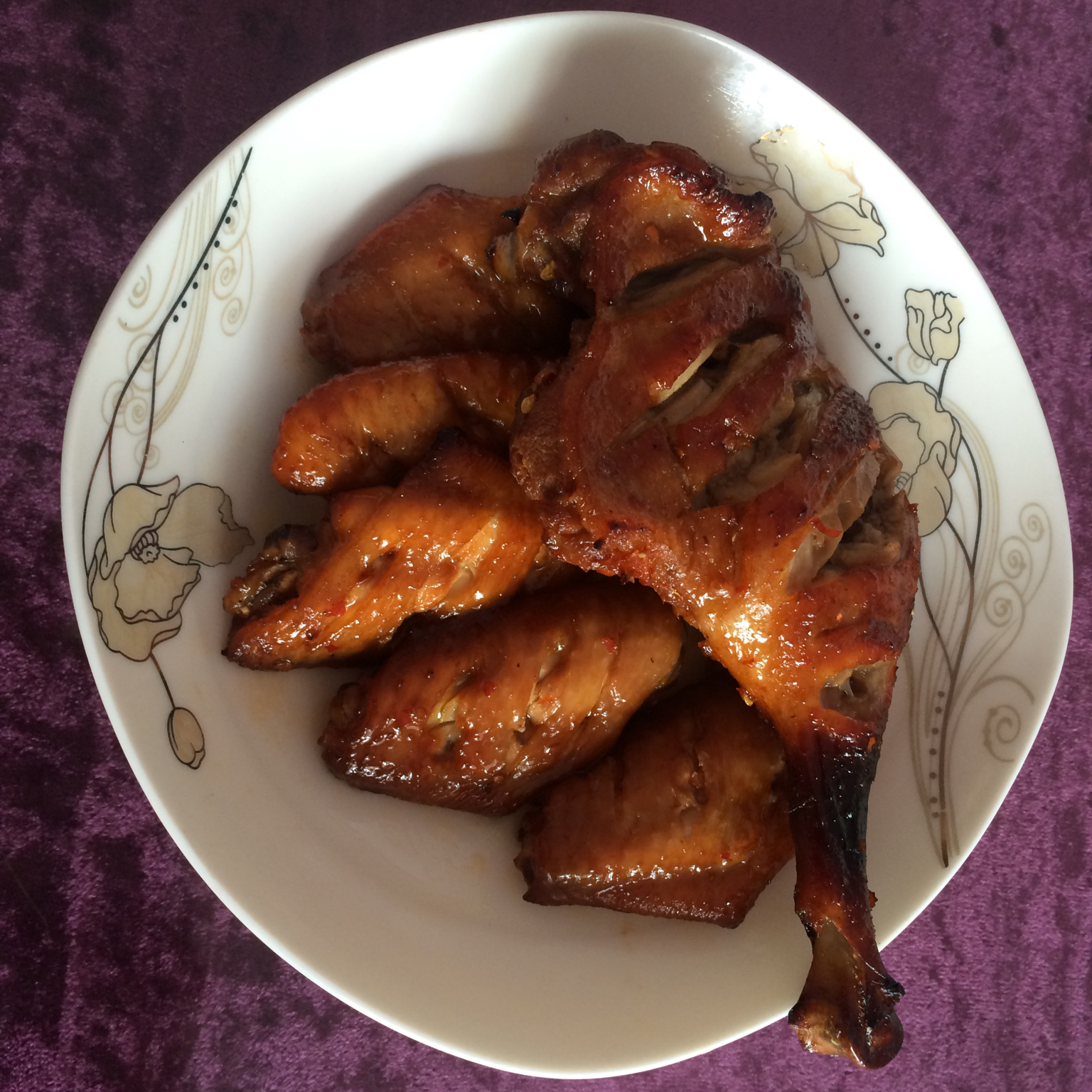 蜜汁烤鸡翅