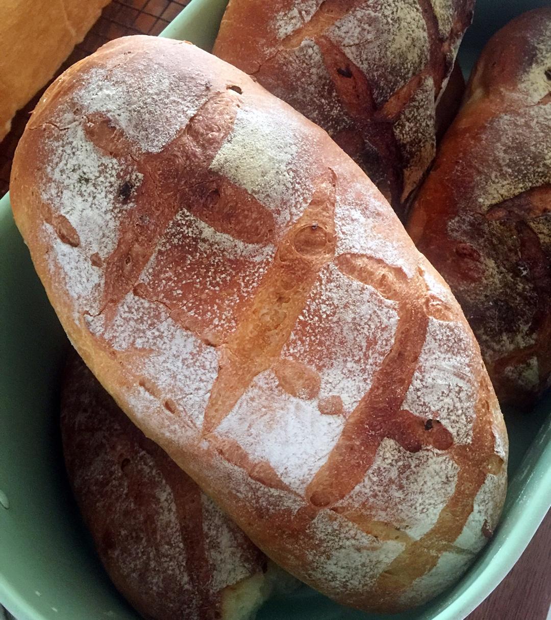 「欧包」经典英式布鲁姆面包 English bloomer