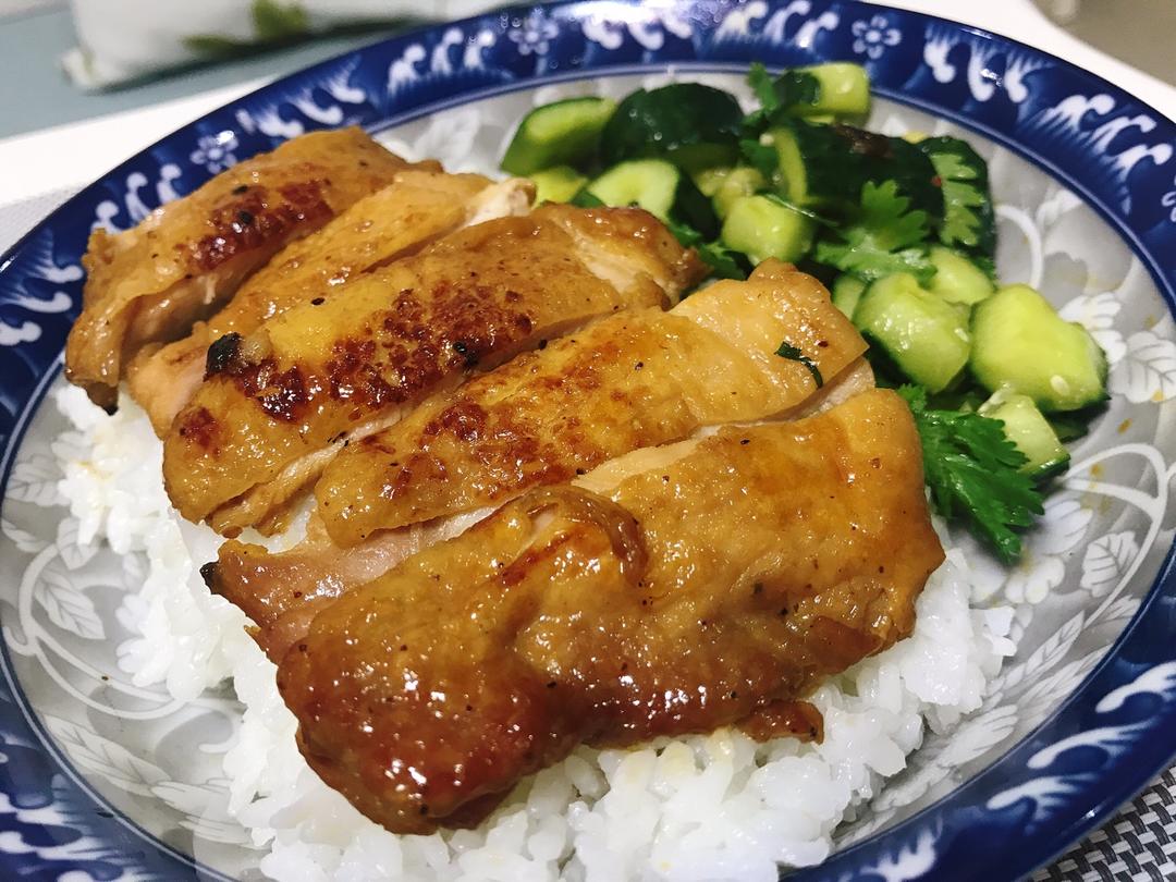 日式照烧鸡排饭