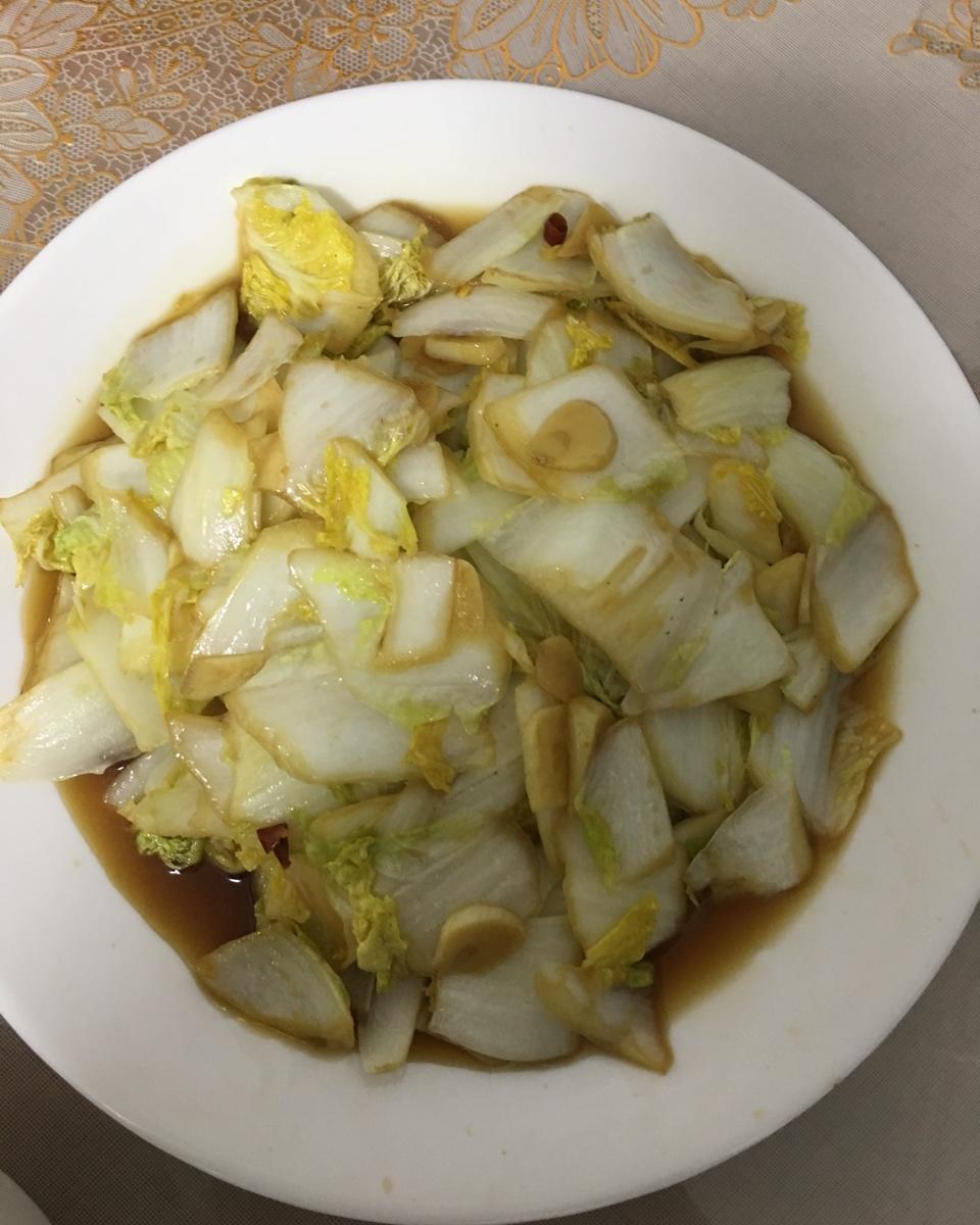 海宁1118做的清炒白菜