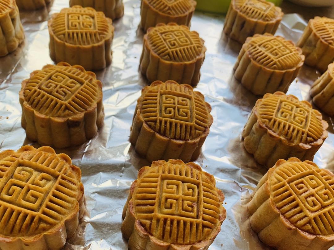 迷你紫薯月饼