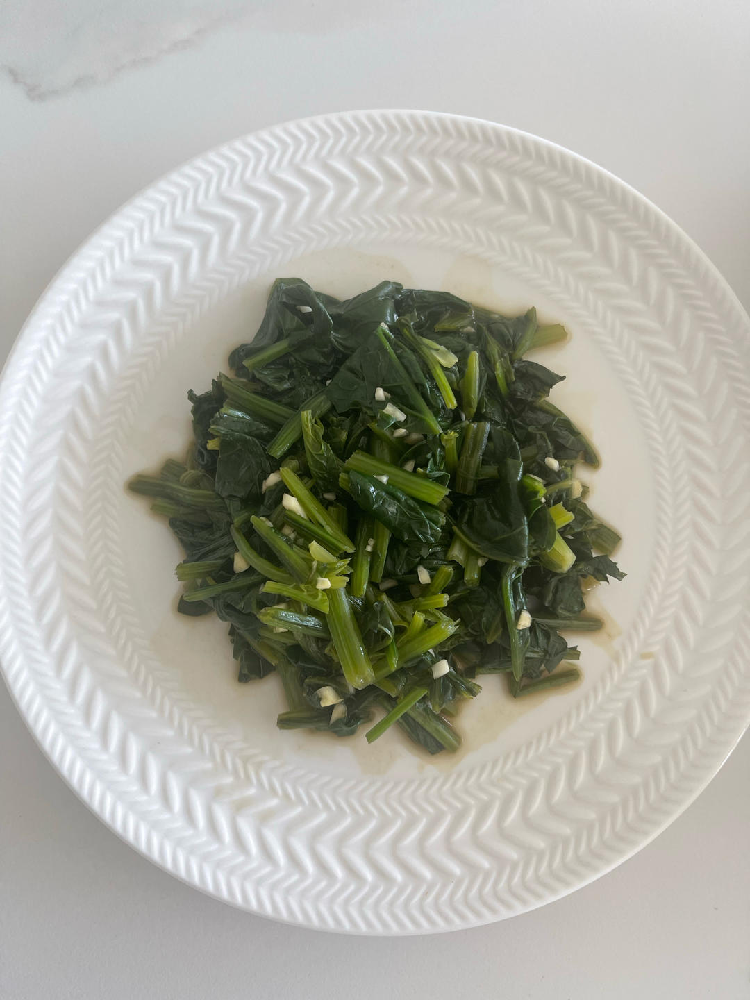 凉拌蒜蓉菠菜（轻松驾驭）