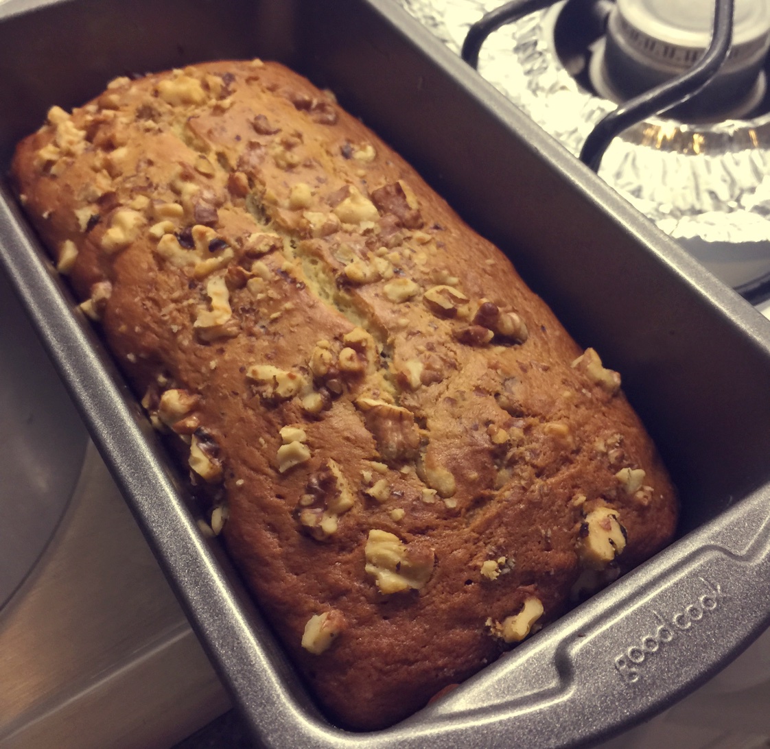 星巴克香蕉核桃蛋糕（Banana loaf）