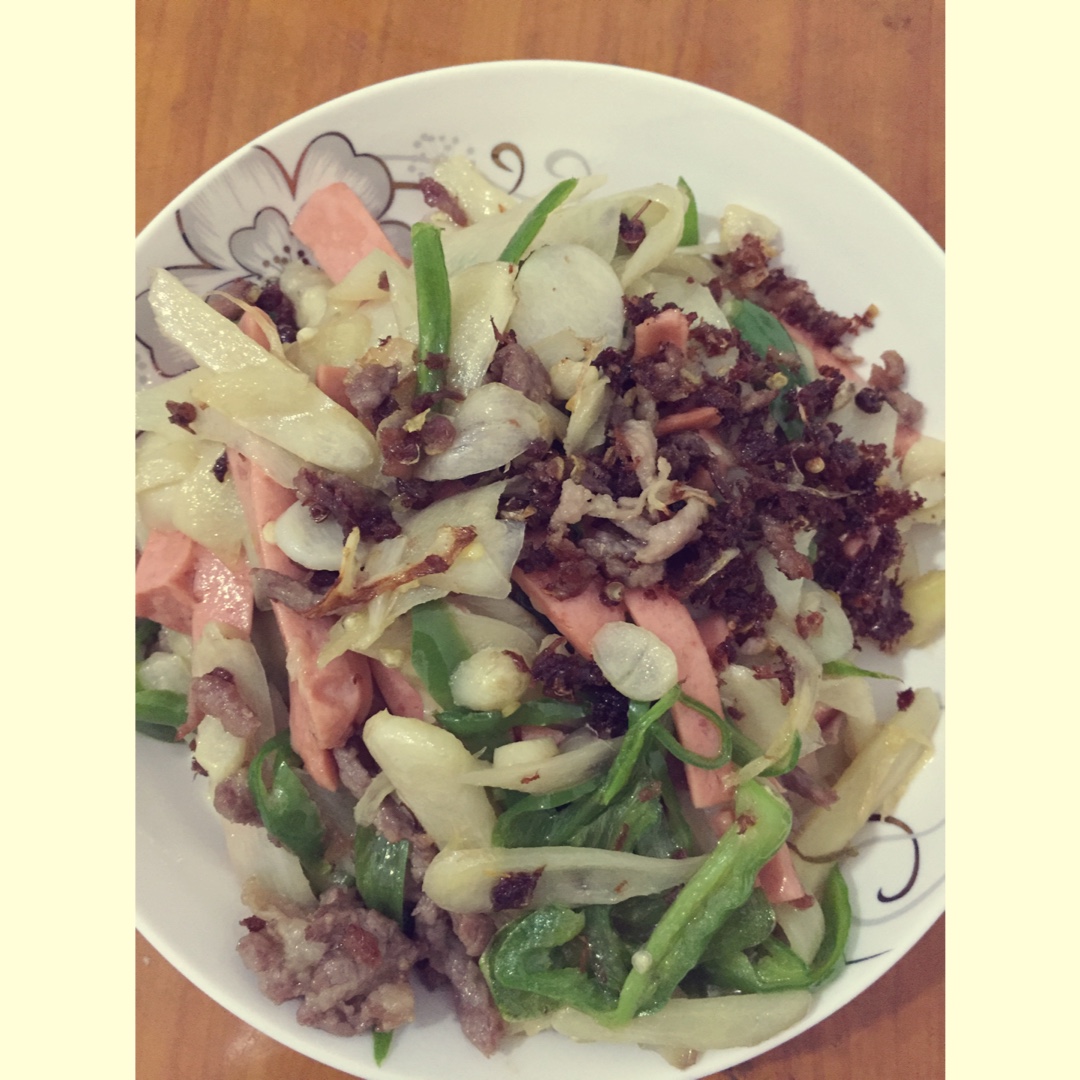 仔姜肉丝