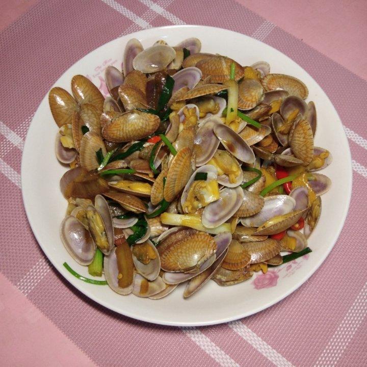 辣炒花甲