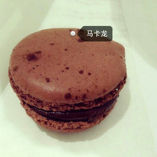 最容易成功的chocolate macarons 巧克力马卡龙
