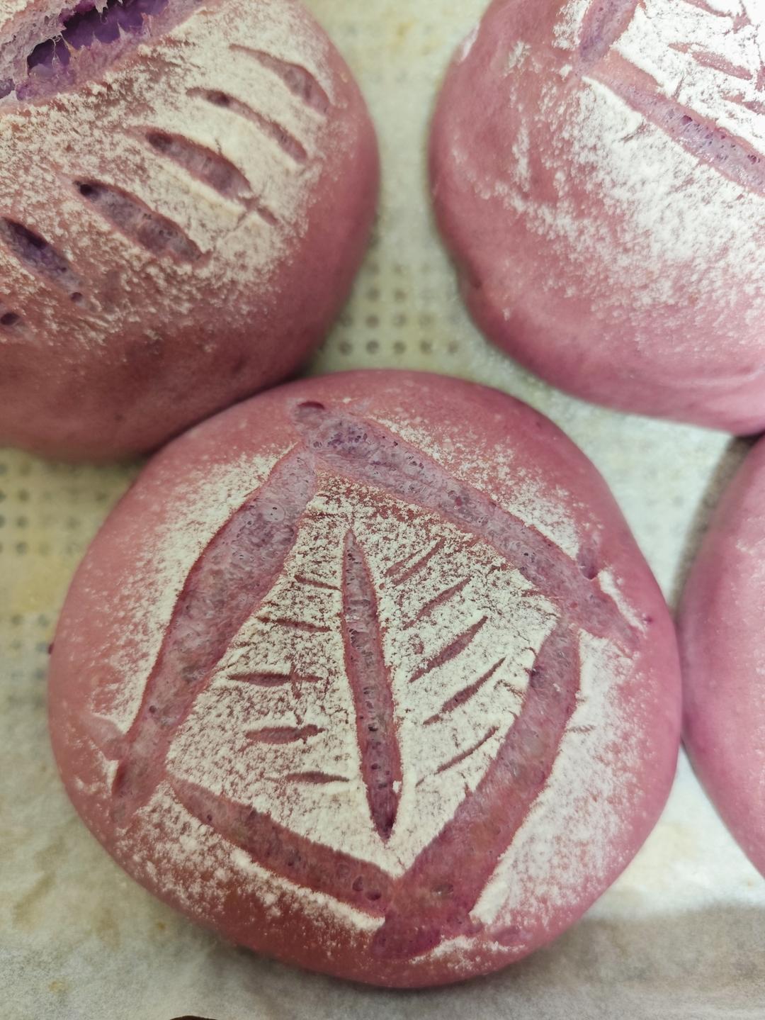 紫薯面包【健康低卡】