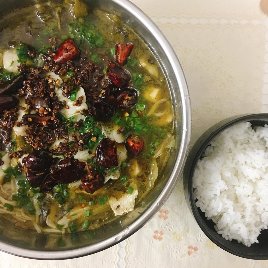 酸菜鱼（不易失手）