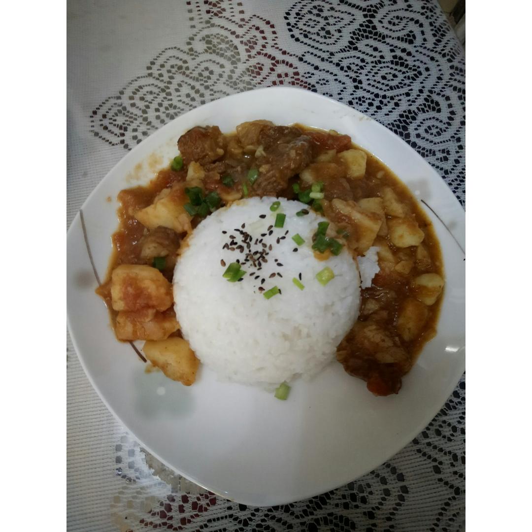 土豆炖牛肉