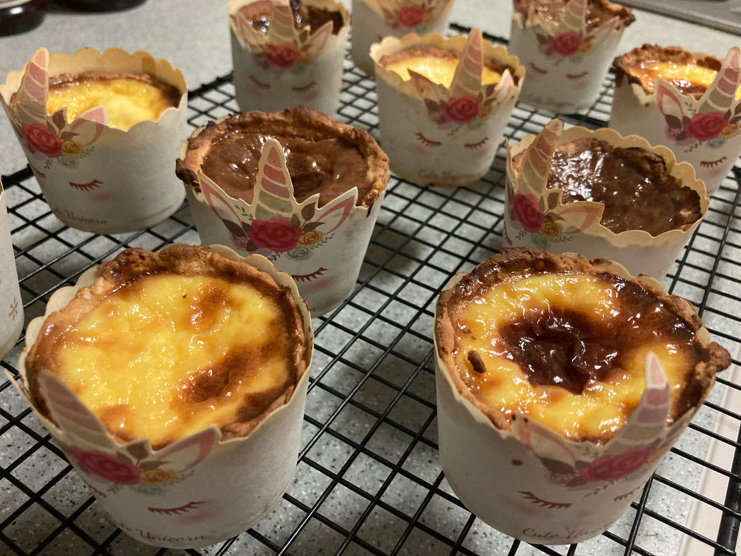 双色德式布丁塔