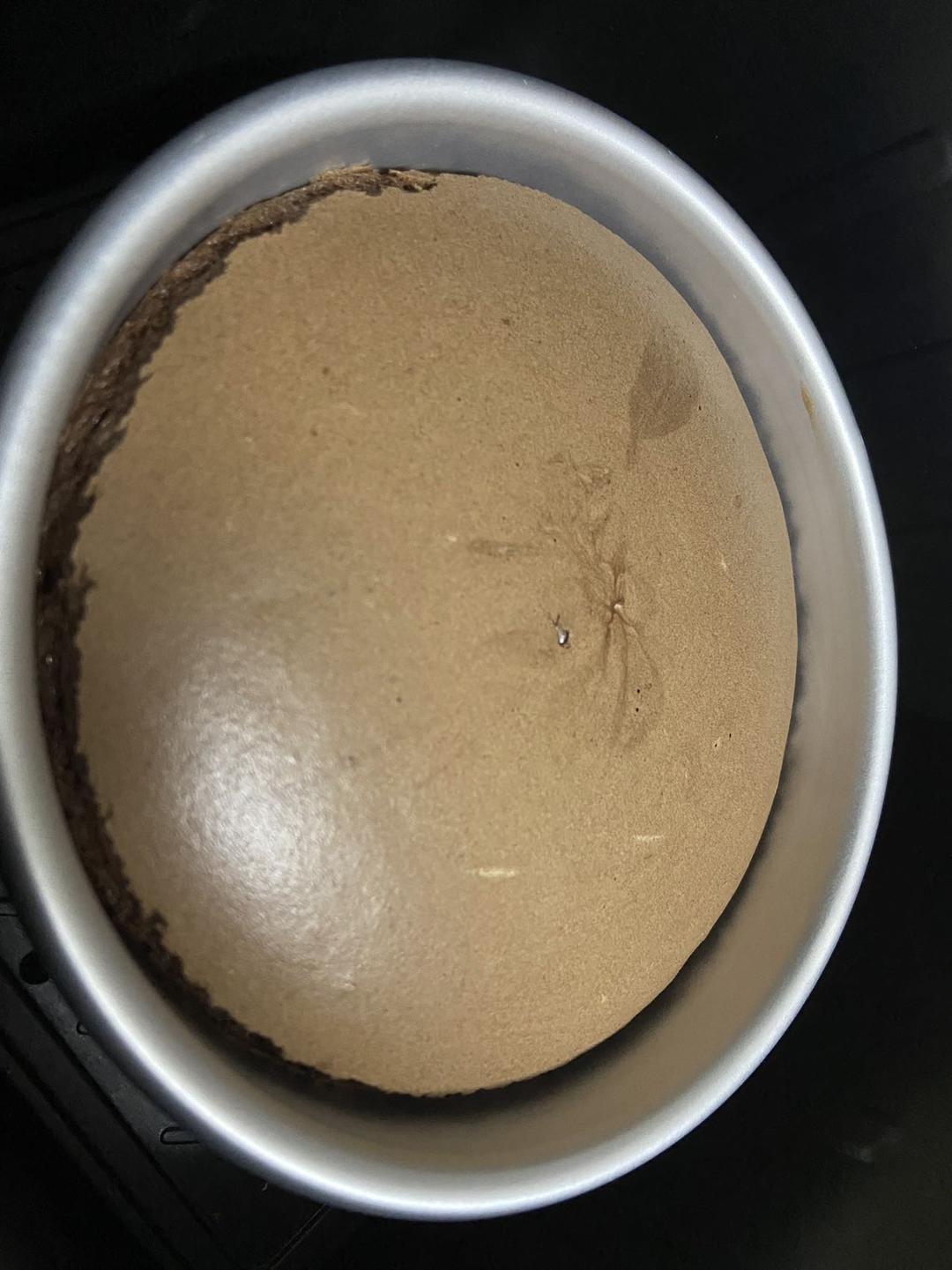 奶油蛋糕的戚风蛋糕坯（更新空气炸锅做法）