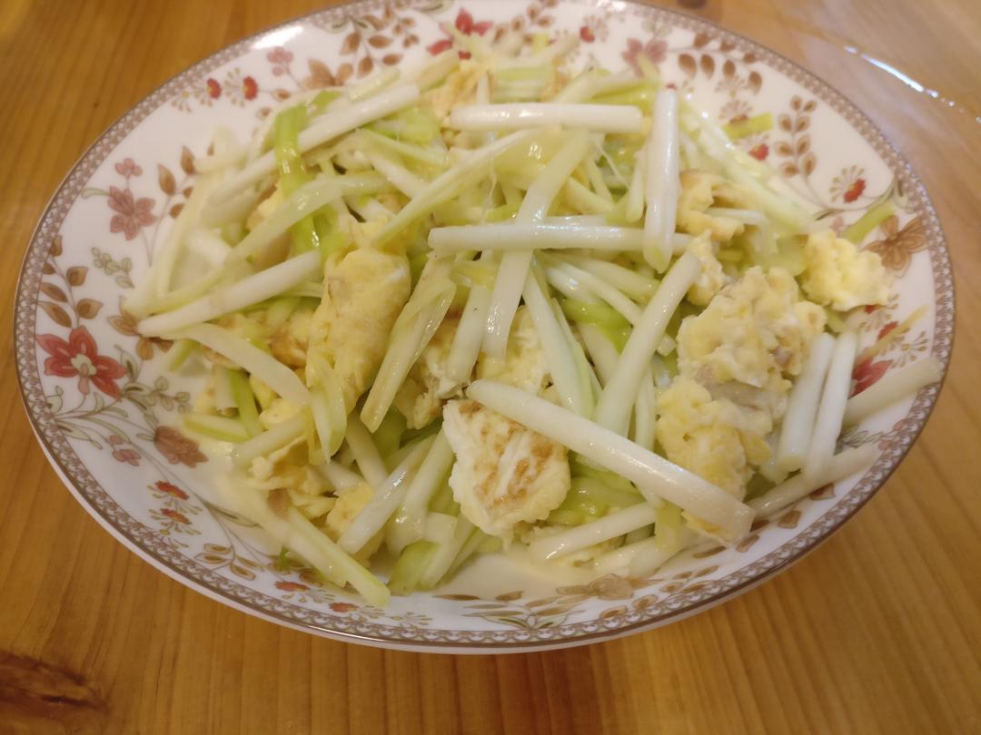 韭黄炒蛋