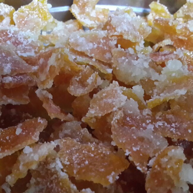 橙皮蜜饯