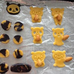 小熊饼干（造型版）的做法 步骤1