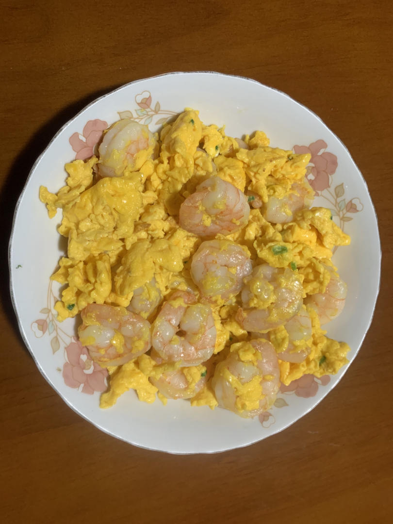 虾仁滑炒鸡蛋