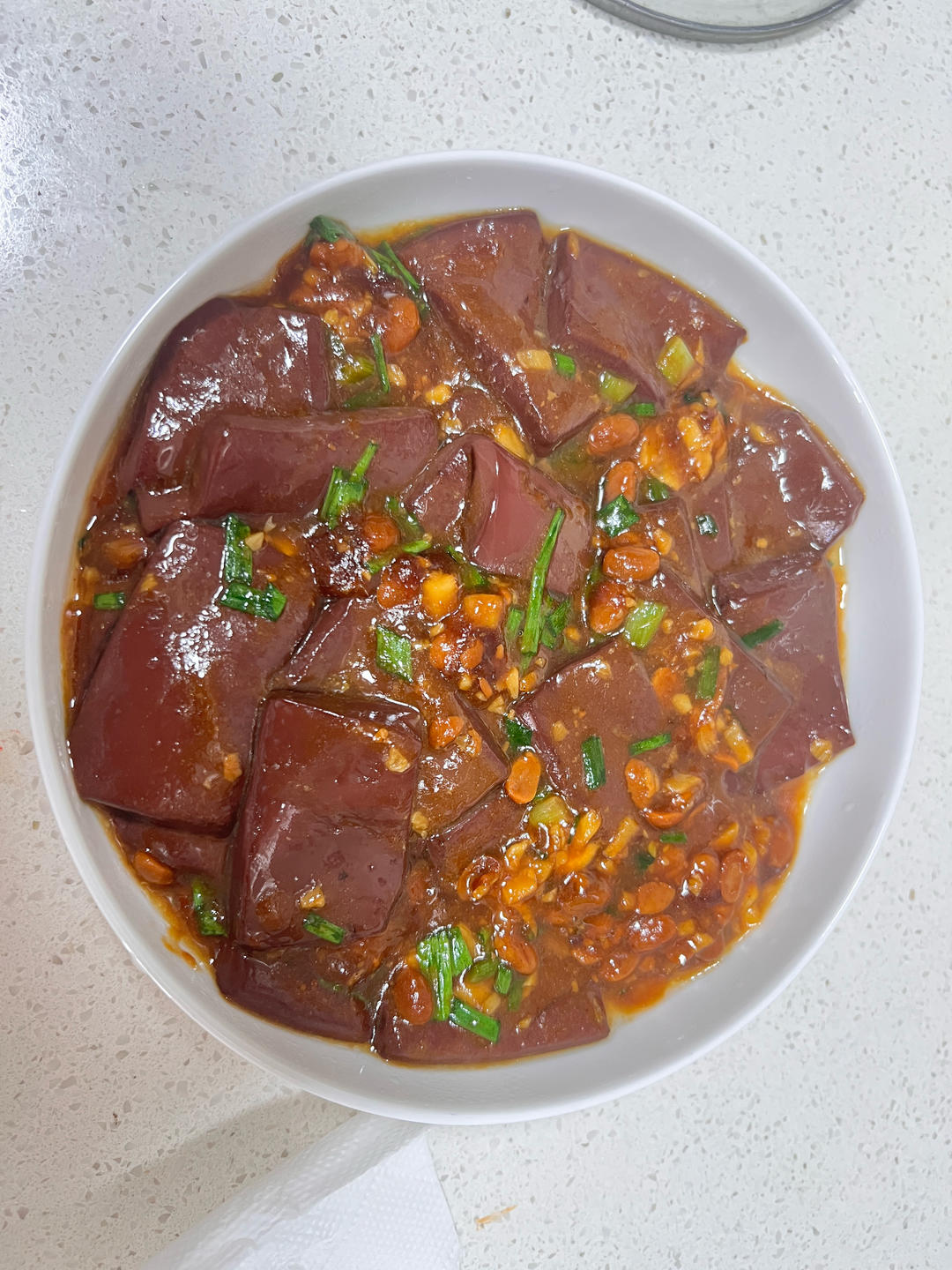 无敌好吃入味红烧猪血