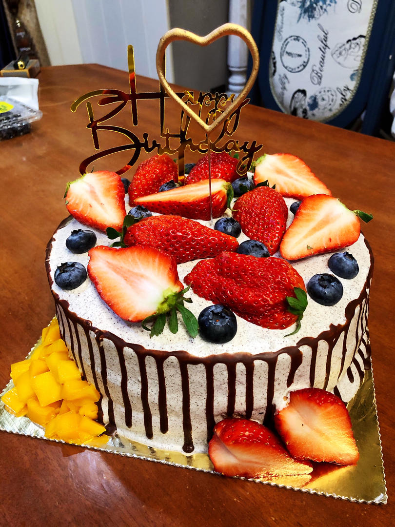 最爱的巧克力戚风蛋糕（8寸）