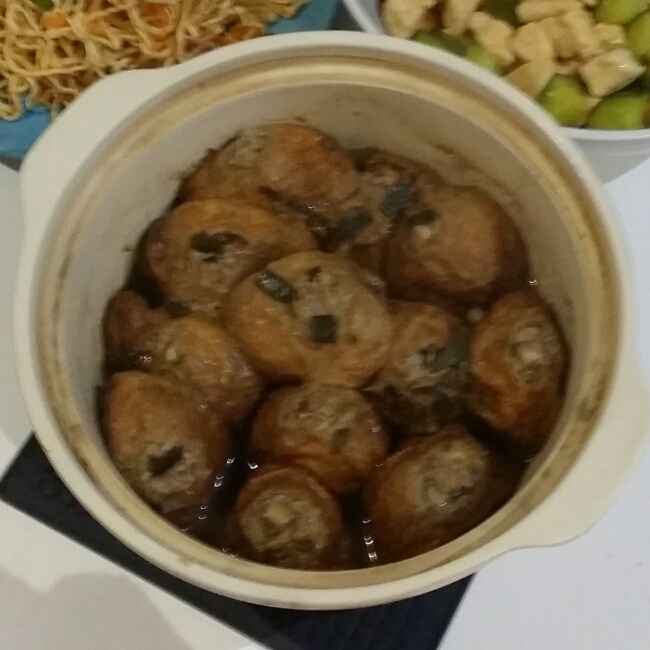 油面筋酿肉
