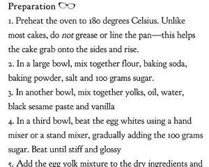 翻译食谱 | 黑芝麻戚风蛋糕的做法 步骤1