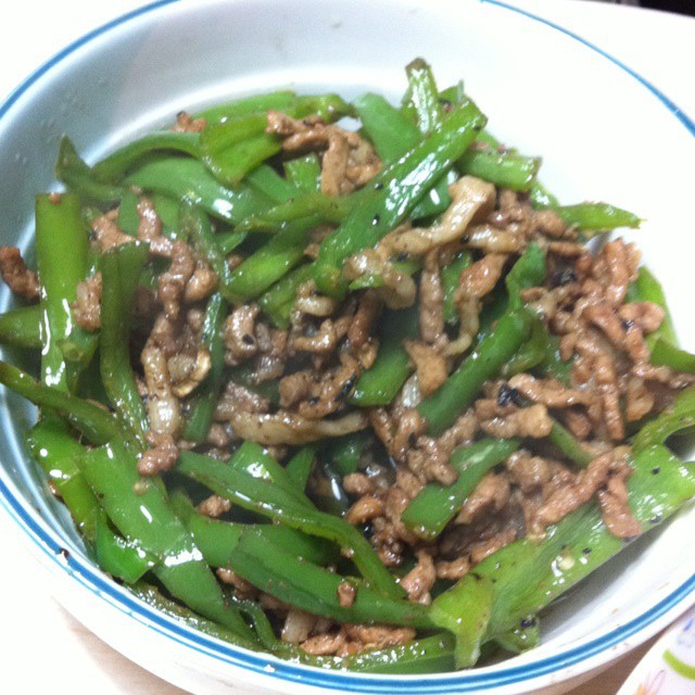 青椒肉丝