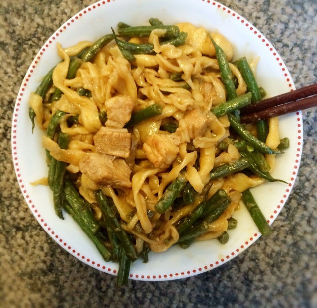 豆角焖面