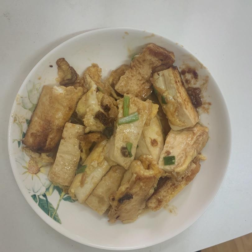 蚝油嫩豆腐～