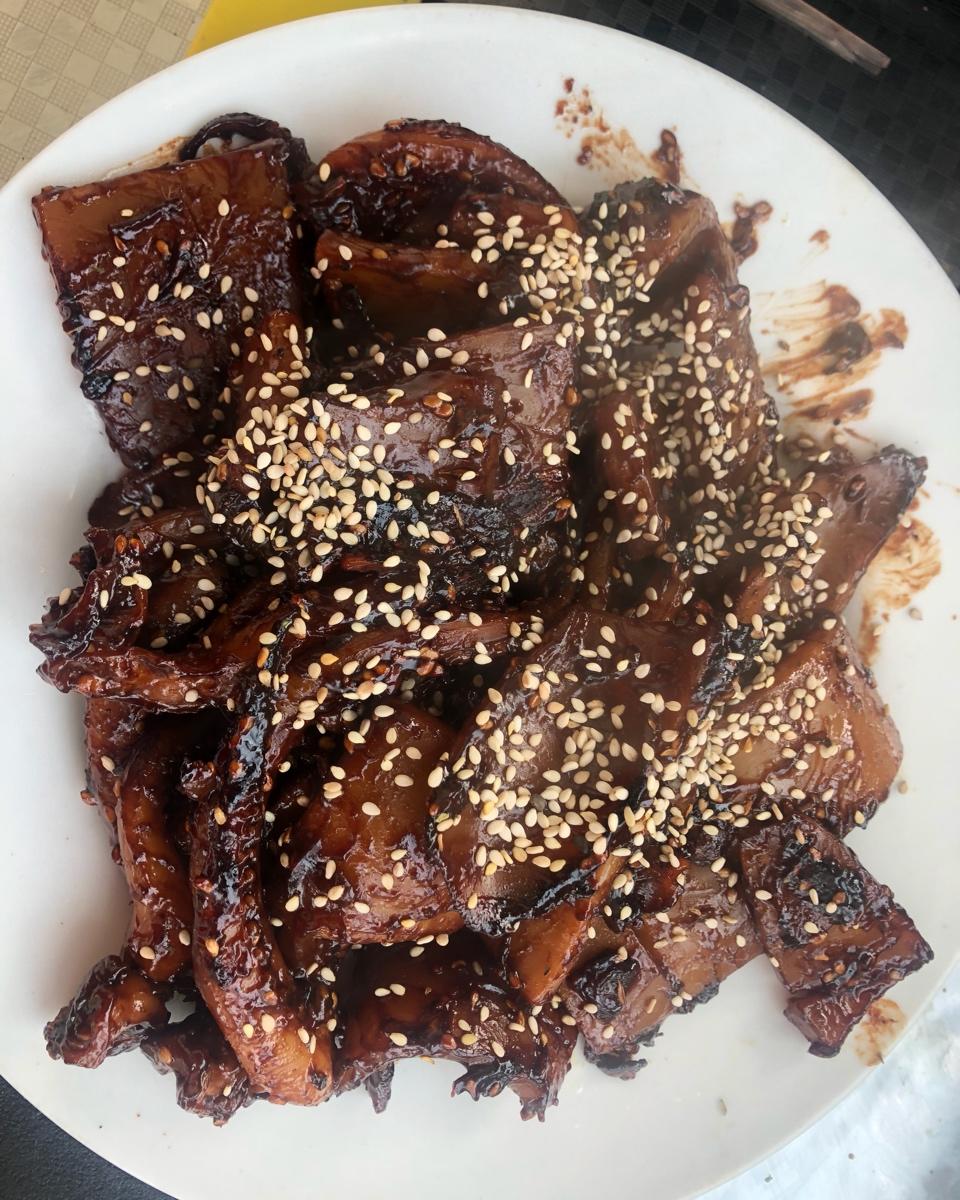 平底锅版铁板鱿鱼