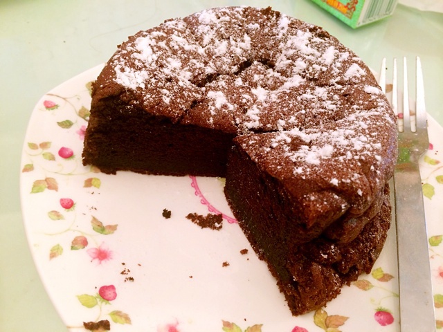 法国妈妈的软心巧克力蛋糕