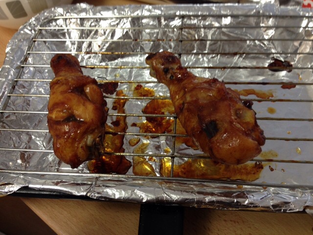 盐焗蜜汁烤鸡腿