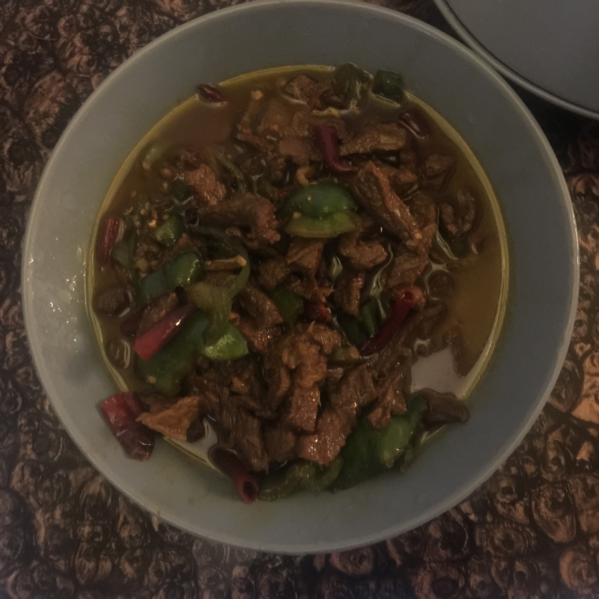 小炒牛肉