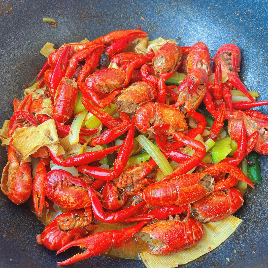 比外面还好吃的香辣小龙虾