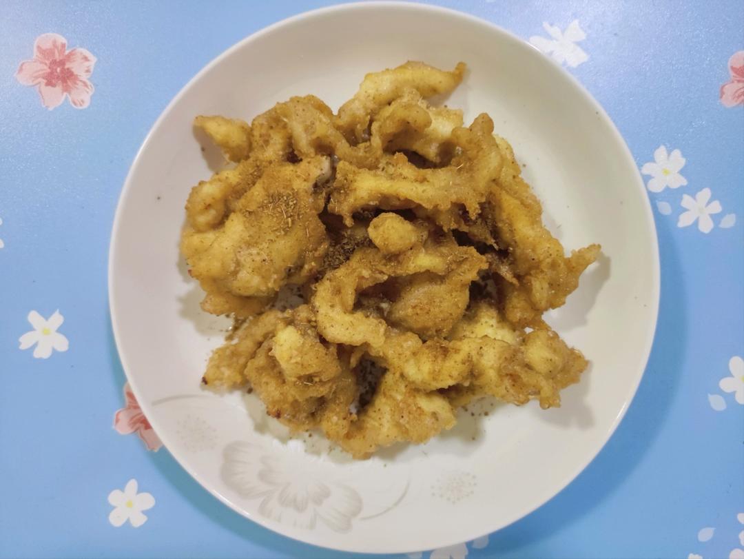 超好吃的鸡胸肉炸小酥肉