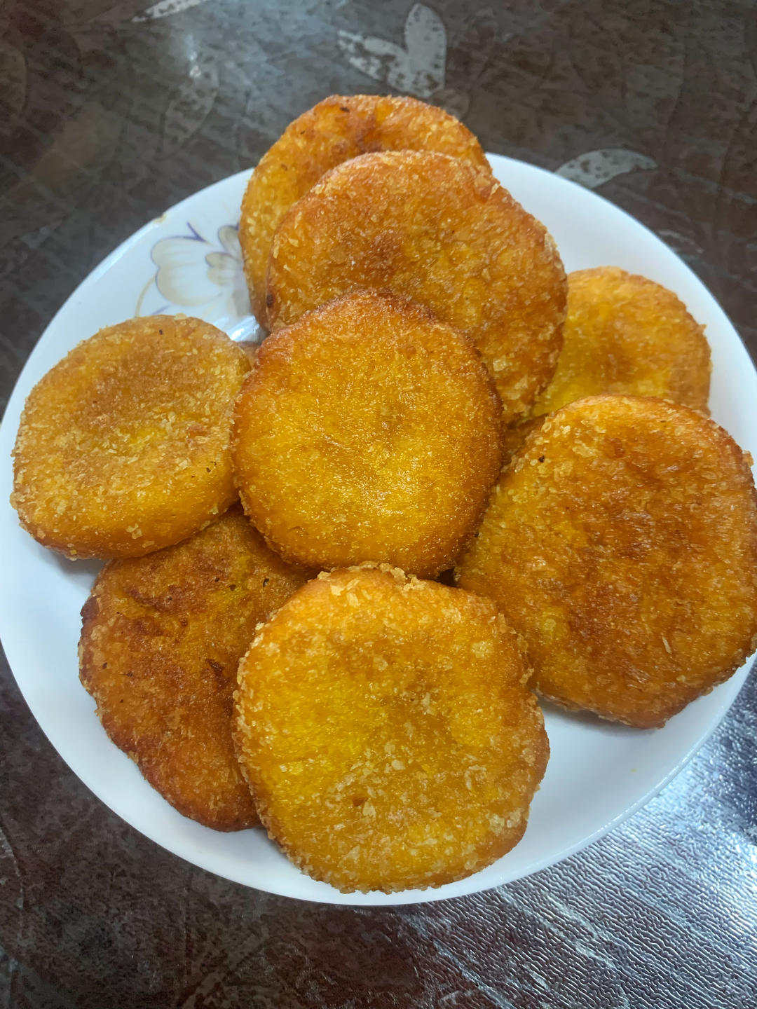 不会变形的南瓜饼