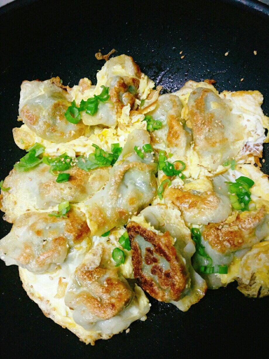 懒人快手抱蛋煎饺