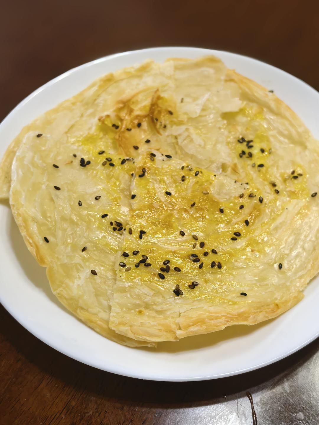 手抓饼和空气炸锅的美好结合